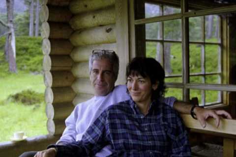 Ghislaine Maxwell and Epstein pictured inside Queen’s log cabin at Balmoral after being invited..