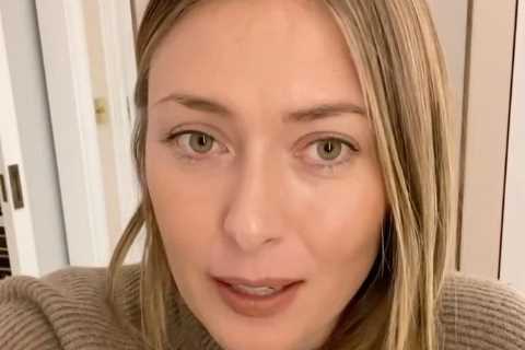 Maria Sharapova breaks silence on Peng Shuai’s disappearance and hails WTA for standing up for..