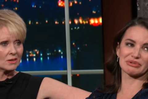 Sex and the City star Kristin Davis sobs over death of late costar Willie Garson and ‘wishes he was ..