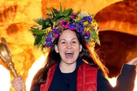 I’m A Celebrity winner Giovanna Fletcher will not return to castle for handover of her crown
