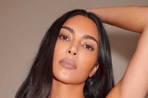 Kim Kardashian stuns in Fendi x SKIMS lingerie as new collection sells out after Kanye West begs..