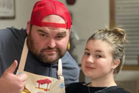 Teen Mom Amber Portwood’s daughter Leah, 13, poses with dad Gary in new photo as teen is her..