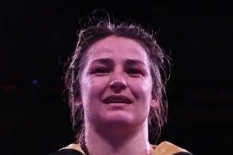 Katie Taylor sets up Amanda Serrano super-fight after easily outpointing gritty Russian Firuza..