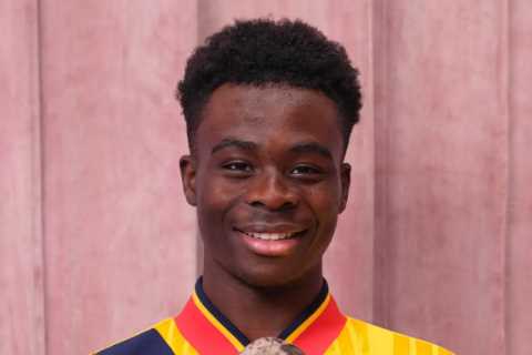 Arsenal release iconic ‘bumblebee’ yellow and blue 90s iconic vintage collection starring Bukayo..