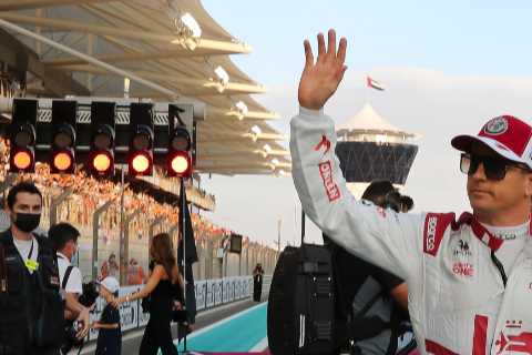 F1 legend Kimi Raikkonen’s 20-year career ends in disappointment in Abu Dhabi with lap 27 retirement