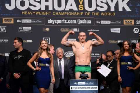 Oleksandr Usyk opens door to fight Canelo Alvarez at cruiserweight despite sensational..