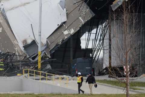 At Amazon Site, Tornado Collided With Company’s Peak Delivery Season