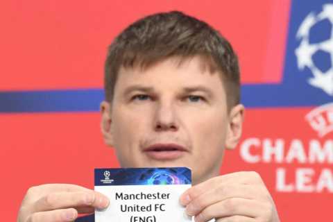 Why was Champions League draw re-drawn, and what went wrong with Man Utd ball?