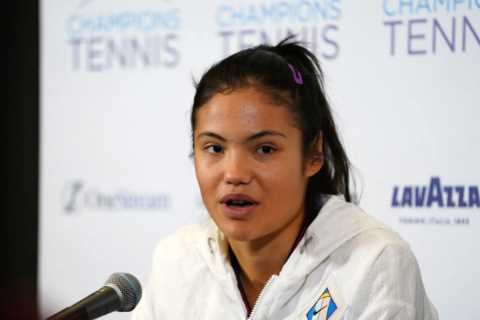 Emma Raducanu tests positive for Covid and will spend night of BBC SPOTY 2021 awards alone in..