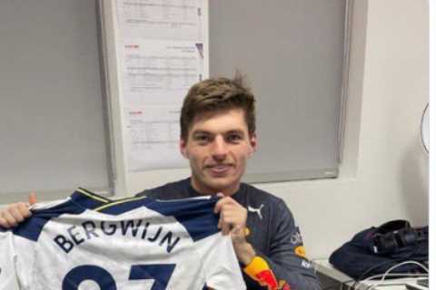 Tottenham fans fume as club tweet out congratulations to Max Verstappen after controversial F1..