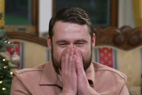 I’m A Celeb’s Danny Miller breaks down in tears and sobs as he’s reunited with baby Albert and..