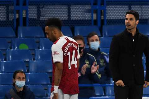 Arsenal boss Arteta faces ‘major disruption in dressing room’ after stripping Aubameyang of..