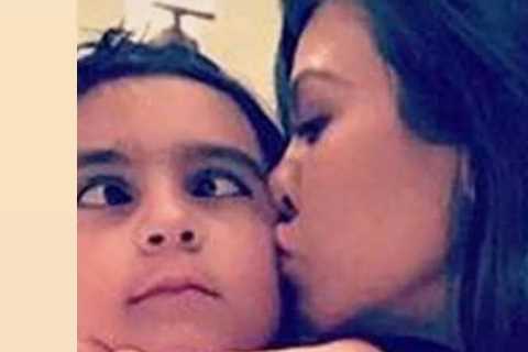 Kourtney Kardashian snubs Scott Disick by leaving him out of photo tribute to sons Mason &amp;..