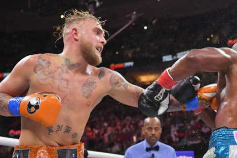 Jake Paul’s trainer says Tyron Woodley ‘won’t go the distance’ in rematch as YouTube star has got..
