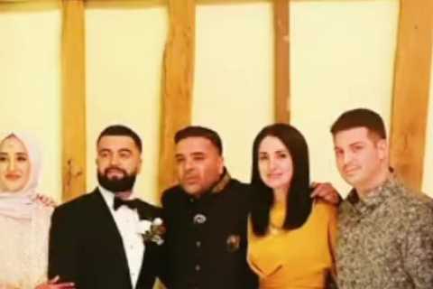 Naughty Boy reunites with rarely-seen family after I’m A Celebrity as they pose at wedding