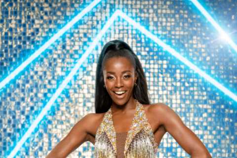 AJ Odudu says Strictly has ‘permanently disfigured’ her after nasty injury that left her on crutches