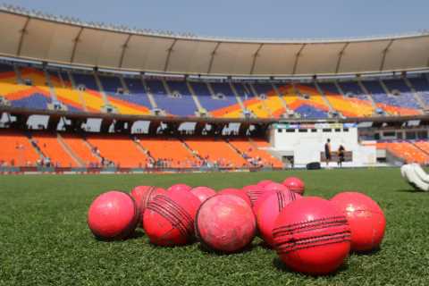 Why is a pink ball being used in Test cricket, and is it being used for Ashes game between England..