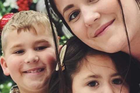 Teen Mom Jenelle Evans shares rare pic with kids Kaiser, 7, and Ensley, 4, as her two youngest..