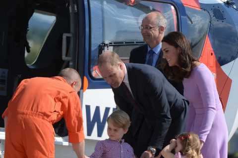 Queen urges Prince William to stop flying in helicopters with Kate &amp; kids over safety fears