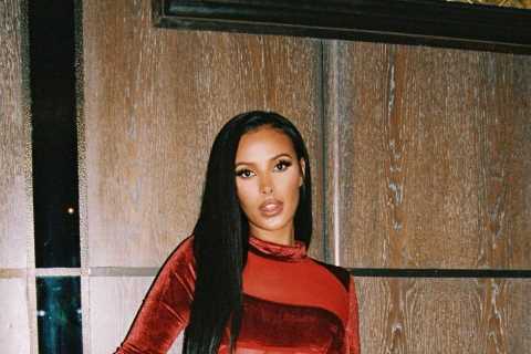 Maya Jama, Christine McGuinness and Faye Winter lead stars getting in the Christmas spirit in sexy..