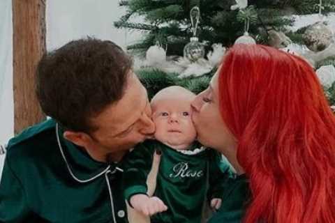 Inside Stacey Solomon and Joe Swash’s intimate family Christmas with newborn baby Rose