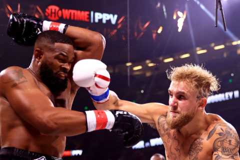 Jake Paul says Tommy Fury was ‘LUCKY’ he pulled out of fight and would have been KO’d ‘a lot worse’ ..