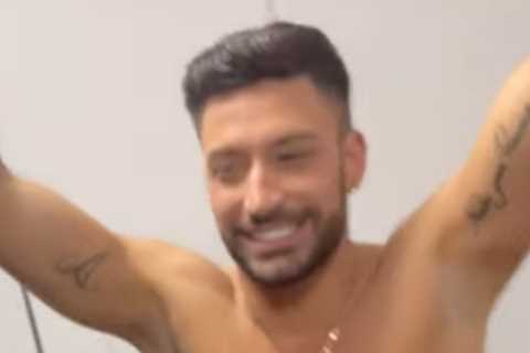 Strictly’s Giovanni Pernice strips down to just his pants in backstage video shared by Katya Jones