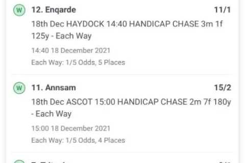Horse racing punters win thousands and thousands after all backing the same crazy 2,267-1 bet