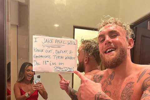Jake Paul’s prediction before Tyron Woodley fight came true after saying he would KO and..