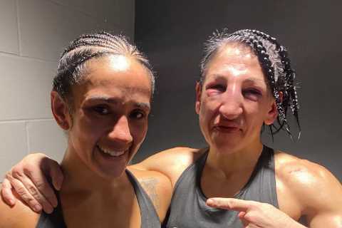 Miriam Gutierrez suspended INDEFINITELY as she is left unrecognisable after taking 236 punches from ..