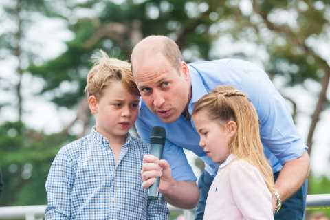 Prince William reveals the game Charlotte and George play that makes him ‘cross’