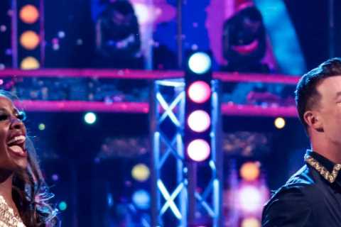 Strictly’s AJ Odudu WILL return to perform final dance after devastating injury as she joins the..