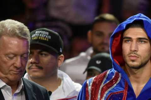 Tommy Fury slams Jake Paul for calling out UFC stars and says Tyron Woodley rematch was ‘a hug..