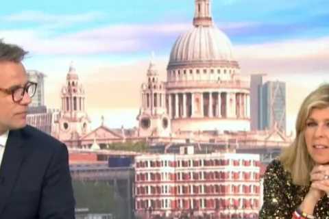Kate Garraway asks if Harry and Meghan’s Christmas card was released to ‘usurp’ the Queen