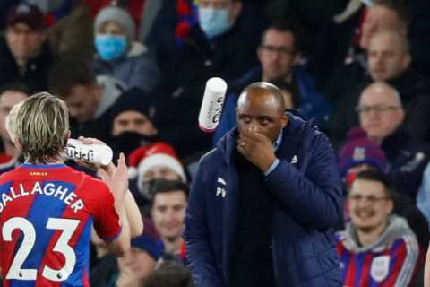 Tottenham clash with Crystal Palace ON despite Covid outbreak in Eagles squad and Patrick Vieira..