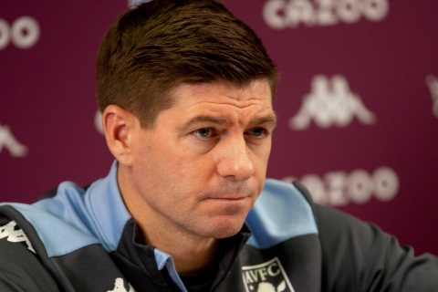 Steven Gerrard to miss Aston Villa’s next two matches including Chelsea clash after testing..
