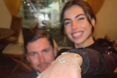 Love Island star Francesca Allen shows off sparkler as she gets engaged in VERY romantic proposal