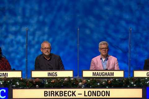 Christmas University Challenge viewers all have the same complaint about the latest episode – but..