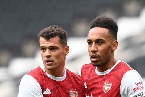Granit Xhaka sends message to Arsenal outcast Pierre-Emerick Aubameyang and backs him to come back..