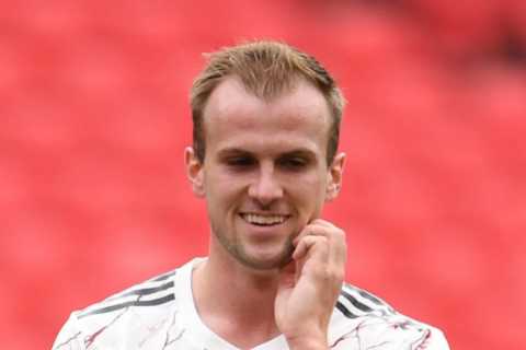 Arsenal star Rob Holding now looks completely different after going from bald to full head of hair..