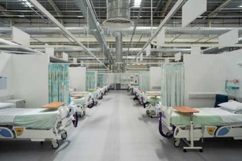 Eight new ‘Nightingales’ launched in Britain with 4,000 extra hospital beds to help Omicron Covid..