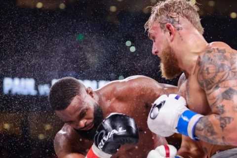 ‘Taking the p***’ – Boxing fans FURIOUS as ESPN award Jake Paul ‘knockout of the year’ after..
