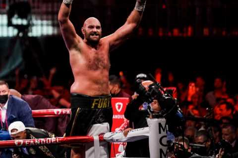 Tyson Fury will only have to fork out 20 per cent of fight purse to Brit rival Dillian Whyte in..