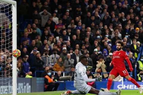 Mohamed Salah scores 150th goal in English football against former club Chelsea – where he scored..