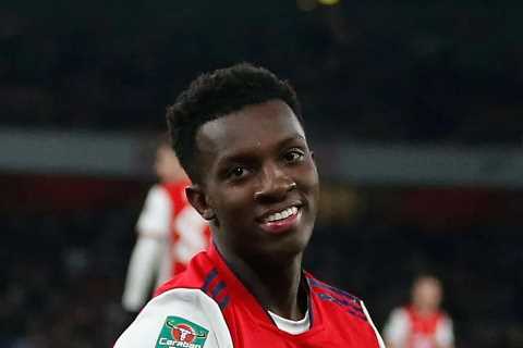 Arsenal star Eddie Nketiah wanted by Brighton and Crystal Palace in January transfer window as..