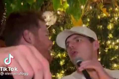 ‘Let’s f*** s*** up!’ – Watch F1 champ Verstappen and boxing king Canelo get crowd going at Miami..