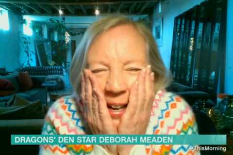 Dragons’ Den star Deborah Meaden swears TWICE on This Morning – forcing Dermot and Alison to..