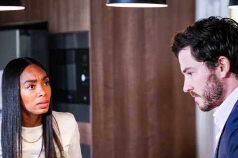 EastEnders spoilers: Chelsea Fox forced to stay with killer husband Gray Atkins