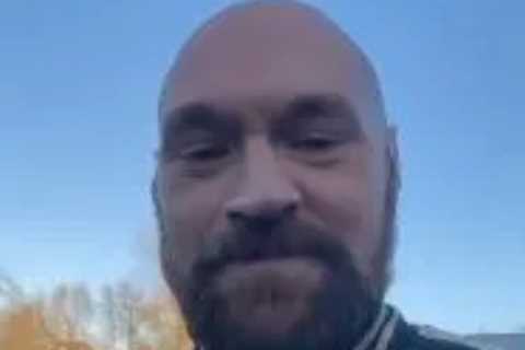 Tyson Fury looks in sensational shape after Christmas training regime as Brit prepares for return..