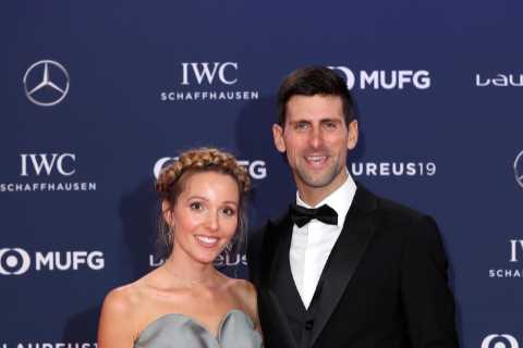 Novak Djokovic’s wife Jelena ‘wishes’ she could be with anti-vax husband as he’s held in ‘filthy’..